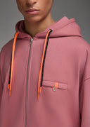 Sweatshirt Naga Vieux Rose Homme