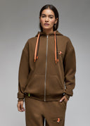 Sweatshirt Naga Kaki Femme