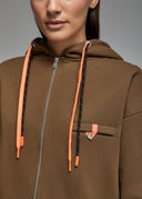 Sweatshirt Naga Kaki Femme