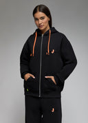 Sweatshirt Naga Black Femme