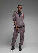 Sweatshirt Naga Anthracite Acid Wash Femme