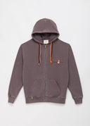 Sweatshirt Naga Anthracite Acid Wash Femme