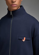 Sweatshirt Kachi Navy Homme