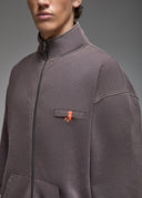 Sweatshirt Kachi Anthracite Acid Wash Homme