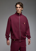 Sweatshirt Kachi Burgundy Homme
