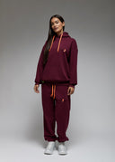 Sweatshirt Kyo Burgundy Femme