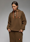 Sweatshirt Sen Kaki Femme