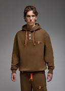 Sweatshirt Sen Kaki Homme