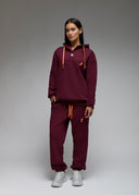 Sweatshirt Sen Burgundy Femme