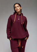 Sweatshirt Sen Burgundy Femme