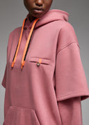 Sweatshirt Nara Vieux Rose Femme