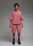 Sweatshirt Nara Vieux Rose Homme