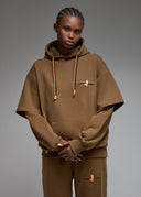 Sweatshirt Nara Kaki Femme