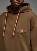 Sweatshirt Nara Kaki Femme