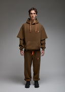 Sweatshirt Nara Kaki Homme