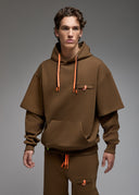 Sweatshirt Nara Kaki Homme