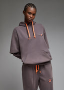 Sweatshirt Nara Anthracite Acid Wash Femme