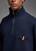 Sweatshirt Shima Navy Homme