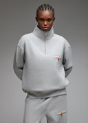 Sweatshirt Shima Grey Mel Femme