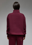 Sweatshirt Shima Burgundy Femme