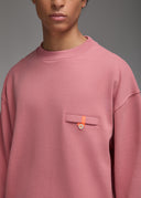 Sweatshirt Aki Vieux Rose Homme