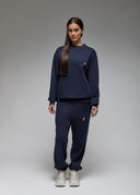 Sweatshirt Aki Navy Femme