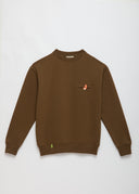 Sweatshirt Aki Kaki Femme