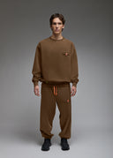 Sweatshirt Aki Kaki Homme