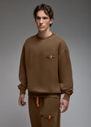 Sweatshirt Aki Kaki Homme