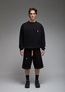 Sweatshirt Aki Black Homme