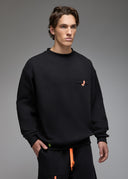 Sweatshirt Aki Black Homme