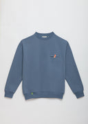 Sweatshirt Aki Deep Blue Homme