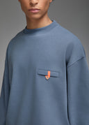 Sweatshirt Aki Deep Blue Homme