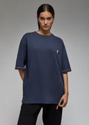 T-shirt Aichi Navy Femme