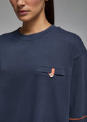 T-shirt Aichi Navy Femme