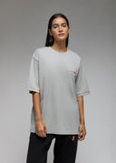 T-shirt Aichi Grey Mel Femme