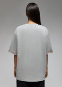 T-shirt Aichi Grey Mel Femme