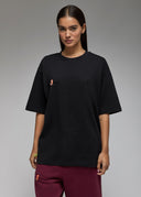 T-shirt Hako Black Femme