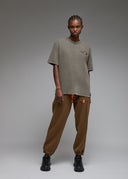 T-shirt Shiba Kaki (Acid  washed) Femme