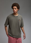 T-shirt Shiba Kaki (Acid  washed) Homme