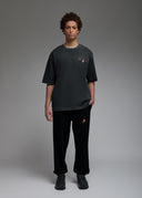 T-shirt Shiba Black (Acid washed) Homme