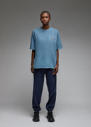 T-shirt Shiba  Blue (Acid washed) Femme