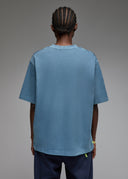 T-shirt Shiba  Blue (Acid washed) Femme