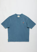 T-shirt Shiba  Blue (Acid washed) Homme