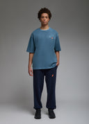 T-shirt Shiba  Blue (Acid washed) Homme