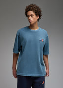 T-shirt Shiba  Blue (Acid washed) Homme