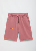 Bermuda Hyogo Vieux rose Femme