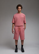 Bermuda Hyogo Vieux rose Homme