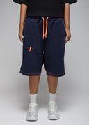 Bermuda Hyogo Navy Femme