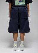 Bermuda Hyogo Navy Femme